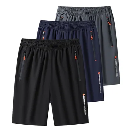 Kit 3 Bermudas Dry Fit De Alto Padrão Para Academia