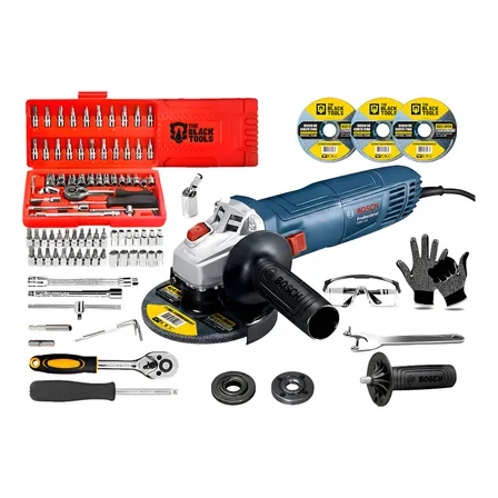 Esmerilhadeira Lixadeira Gws 710w Bosch Cor Azul 60hz 127v