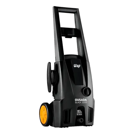 Lavadora De Alta Pressão Wap Ousada Black 2200 Potência De 1500w 1750psi Preto/amarelo 127v 60 Hz